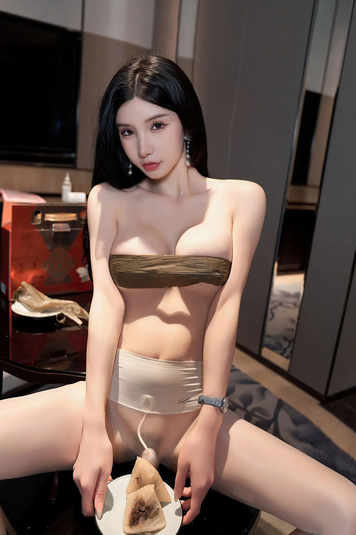 秀人网丰腴熟女周于希，最新美臀私拍图集精选[109P]-黑丝袜写真